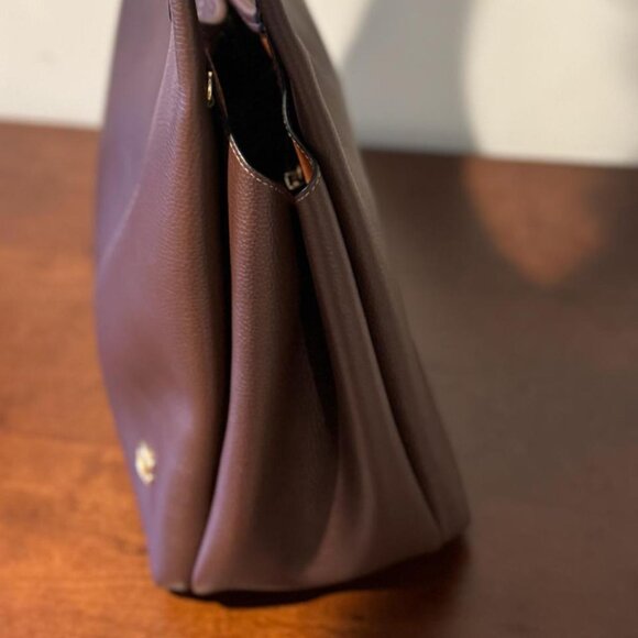 NWT COACH Lana Polished Pebble Leather Brass Stone - Picture 4 of 6